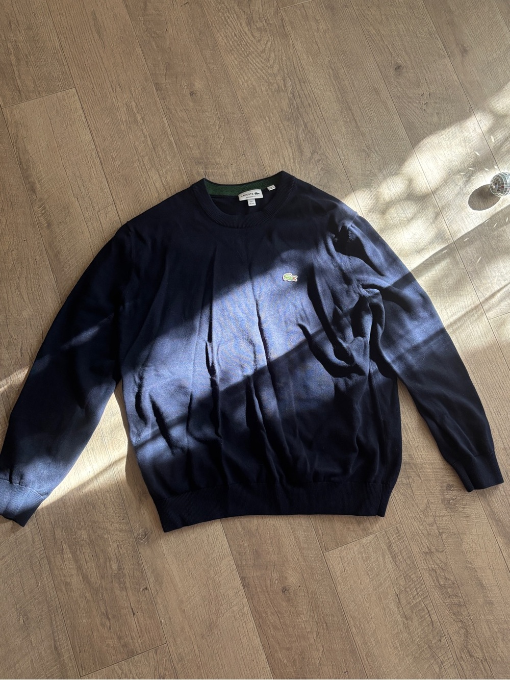 Lacoste Men's Dark Blue Crewneck Sweater